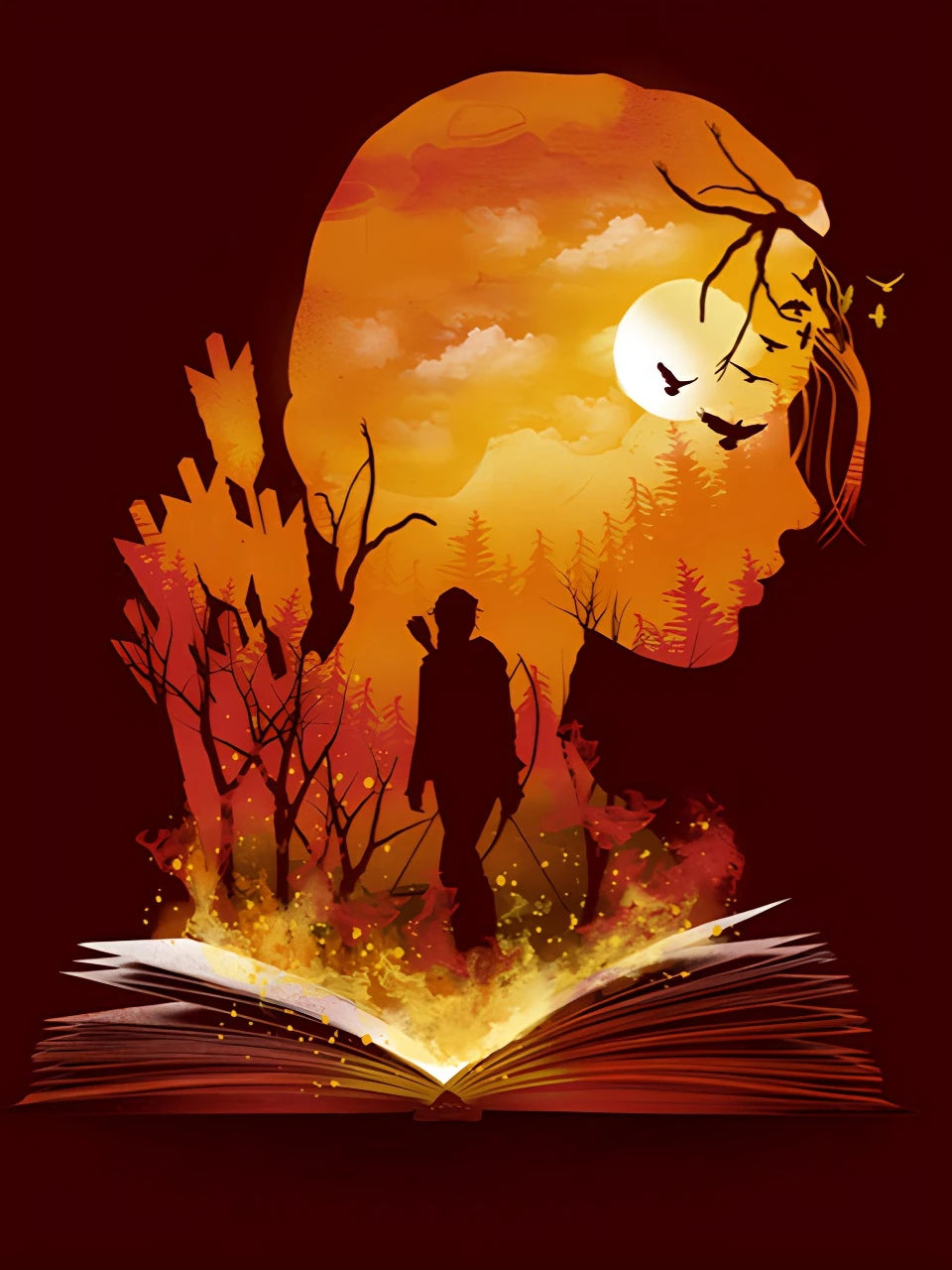 Cartoon Owl Magic Book 5D DIY Diamond Painting Kit - Image 12