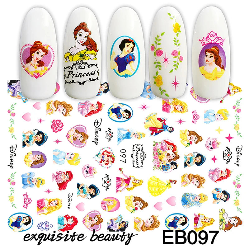 Miniso Harry Potter & Cartoon Nail Stickers - Image 15