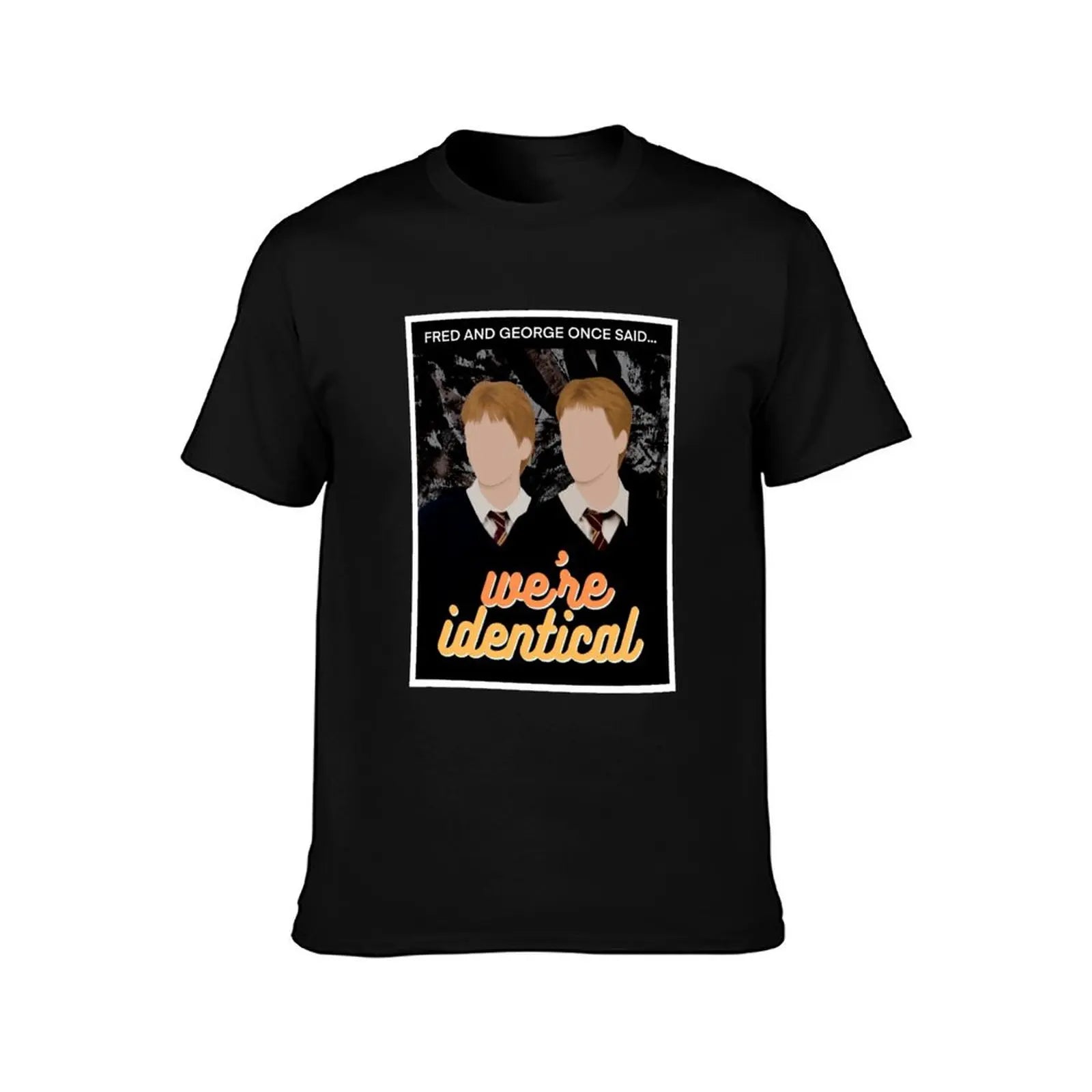 Fred and George Weasley “We’re Identical” T-Shirt - Image 2