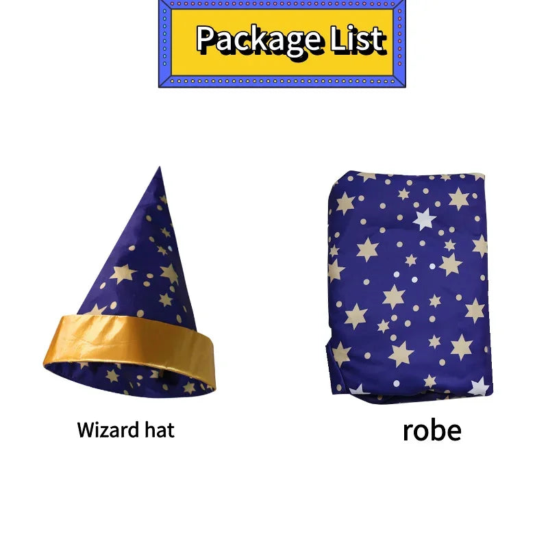 Men’s Blue Wizard Costume - Image 4