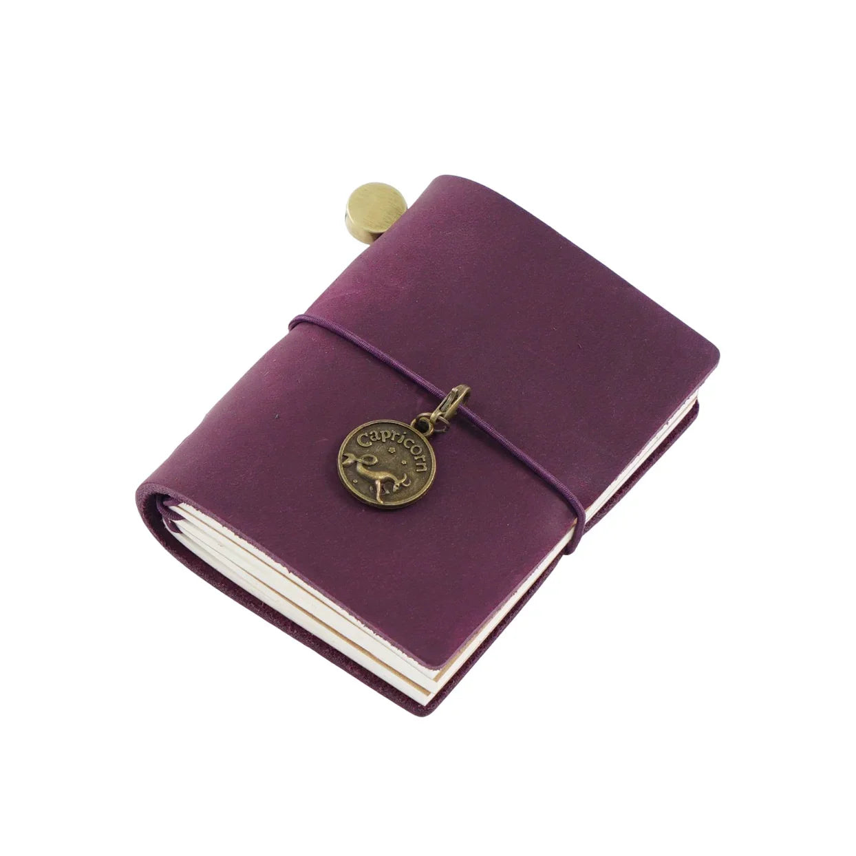 Genuine Leather Mini Travel Notebook - Image 19